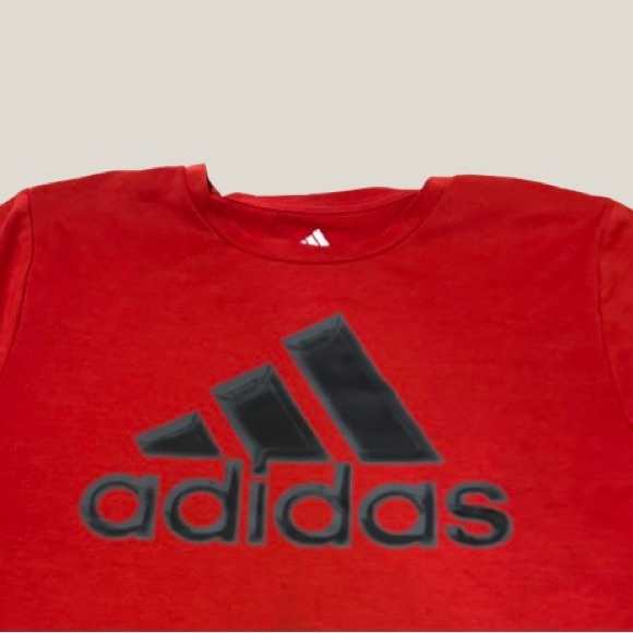 Red Adidas T-Shirt - Picture 4 of 4